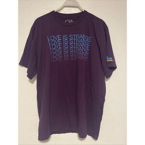 2010 Jackson Browne -Love‎ Is Strange Tour W/ David Lindley Women's XXL Purple